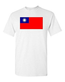 Taiwan Country Flag Taipei Asia State Nation Patriotic DT Adult T-Shirt Tee