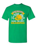 Engineers Make The Best Grandpas Grandfather Funny Humor DT Adult T-Shirt Tee