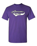 Awesome Since 1985 With Tail Age Happy Birthday Gift Funny DT Adult T-Shirt Tee