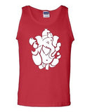 Jai Ganesh Hindu God Novelty Symbol Graphics Adult Tank Top