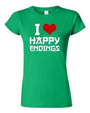 Junior I Love Happy Endings Massage Therapist Relax Funny Humor DT T-Shirt Tee