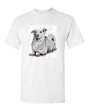 Cute Puppy Dog Lover Animal Tanya Ramsey Artworks Art DT Adult T-Shirts Tee