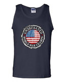 Undefeated World War Champ Belt USA America Patriotic Country DT Adult Tank Top