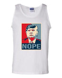 Donald Trump Nope 2016 Vote for President Campaign Politics DT Adult Tank Top
