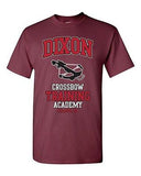 Dixon Crossbow Training Academy Funny Parody Zombie Walker Adult DT T-Shirt Tee