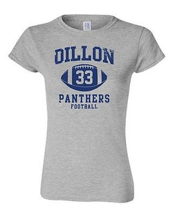 Junior Dillon Football Retro Sports Novelty DT T-Shirt Tee