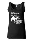 Junior Uh-Oh Guess What Day Is It? Whoot! Whoot! Hump Day! Graphic Tank Top