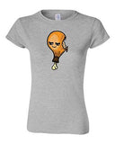 Junior Too Cute To Eat Chicken Leg Meal Food Meat Novelty DT T-Shirt Tee