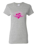 Sexy Since 1975 40th Birthday Over The Hill Party Gag Gift DT Ladies T-Shirt Tee