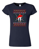 Junior Bling Santa Sweater Cellphone Music Ugly Christmas Funny DT T-Shirt Tee