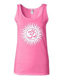 Junior Om Aum Yoga Hindu Sanksrit Omkara Sacred Symbol Graphic Tank Top