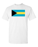 Bahamas Country Flag Nassau State Nation Patriotic Novelty DT Adult T-Shirt Tee