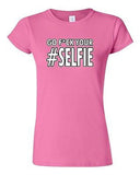 Junior Go F*ck Your Selfie Selfy Pic Photo Camera Funny Humor DT T-Shirt Tee