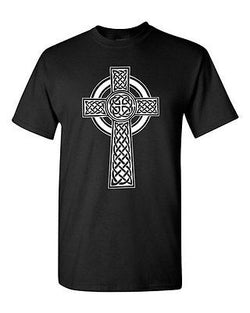 Want To Know If There's Life After Death Cross Father Funny DT Adult T-Shirt Tee