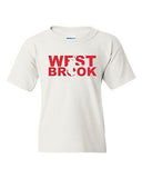 Westbrook Fan Wear Basketball Sports Ball Game Oklahoma Youth Kids T-Shirt Tee