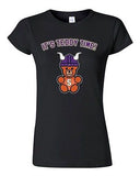 Junior It's Teddy Time Minnesota Football Sports Fan Purple DT T-Shirt Tee
