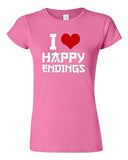 Junior I Love Happy Endings Massage Therapist Relax Funny Humor DT T-Shirt Tee