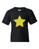 The Large Star Universe Crystal Gem Princess Funny DT Youth Kids T-Shirt Tee