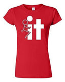 Junior F*ck It Screw It Stick Figure Fcuk-It Nerdy Funny Humor Parody T-Shirt