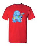 Fighting Extinction Dinosaur Dino Tanya Ramsey Artwork Art DT Adult T-Shirts Tee