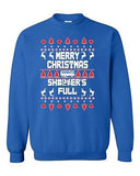 Merry Christmas Sh*tter is Full Ugly X-Mas Holiday Season DT Crewneck Sweater