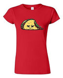 Junior Too Cute To Eat Taco Tortillas Food Mexican Dish Novelty DT T-Shirt Tee