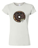 Junior Too Cute To Eat Donut Sweet Food Dessert Pastry Novelty DT T-Shirt Tee