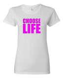 Ladies Choose Life Wham 80s Cool Retro Pro Life Survivor Moving On T-Shirt Tee