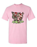 Zombie Pig Undead Animals Devil Monster Horror Adult DT T-Shirt Tee