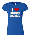 Junior I Love Happy Endings Massage Therapist Relax Funny Humor DT T-Shirt Tee