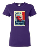 Ladies Ragnar For President 2016 King Hero TV Series Parody Funny DT T-Shirt Tee