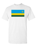 Rwanda Country Flag Africa French State Nation Patriot DT Adult T-Shirt Tee