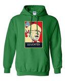 Educated Bernie Sanders 2016 Election President Politics DT Sweatshirt Hoodie