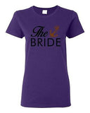 Ladies The Bride Groom Wedding Marriage Bridal Party Funny DT T-Shirt Tee