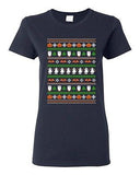 Ladies Halloween Ugly Christmas Pumpkin Owl Poppet Funny Humor DT T-Shirt Tee