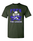 Papa The Man The Myth The Legend Father Dad Funny Gift DT Adult T-Shirt Tee