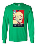Long Sleeve Adult T-Shirt Educated Bernie 2016 Election President Campaign DT