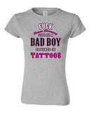 Junior F*ck Prince Charming Give Me A Bad Boy Covered In Tattoos DT T-Shirt Tee