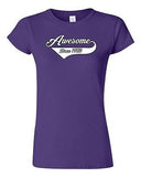 Junior Awesome Since 1983 With Tail Happy Birthday Gifts Funny DT T-Shirt Tee