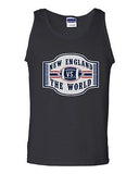 New England VS The World New England Football Champions Sports DT Adult Tank Top