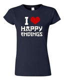 Junior I Love Happy Endings Massage Therapist Relax Funny Humor DT T-Shirt Tee
