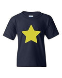 The Large Star Universe Crystal Gem Princess Funny DT Youth Kids T-Shirt Tee
