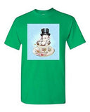 Rabbit Hole Cup Magic Hat Tanya Ramsey Funny Artworks Art DT Adult T-Shirts Tee