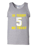 In Teddy We Trust Quarterback Sports Minnesota Football Fan DT Adult Tank Top