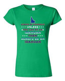 Junior Always Be Yourself Unless You Can Be An Idahoan Map Star DT T-Shirt Tee