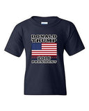 Donald Trump 2016 President Election Campaign Support DT Youth Kids T-Shirt Tee