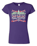 Junior Christmas Kiss Your Ass Happy Hanukkah Movie Funny Humor DT T-Shirt Tee