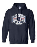 New England VS The World Champions Game Football Sports Fan DT Sweatshirt Hoodie