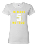 Ladies In Teddy We Trust Quarterback Sports Minnesota Football DT T-Shirt Tee