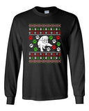 Long Sleeve Adult T-Shirt Dog Puppy Paws Lover Pet Ugly Christmas Humor Funny DT